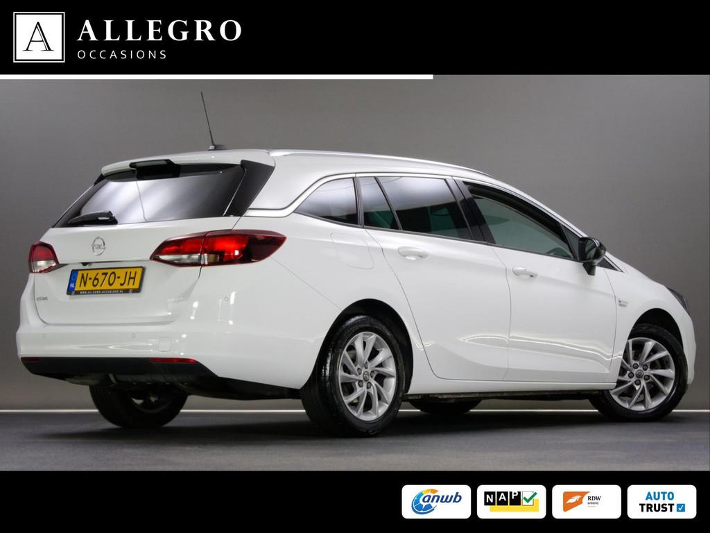Opel Astra Sports Tourer 1.2 Business Elegance (APPLE CARPLA, Stof, Wit, Origineel Nederlands, Handgeschakeld