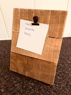 Klembordje / memobordje steigerhout, Ophalen of Verzenden, Zo goed als nieuw, Overige typen