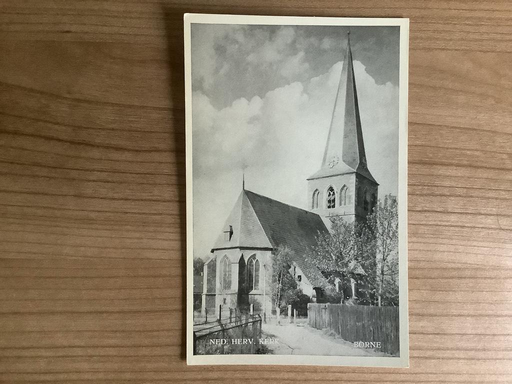 ansichtkaart Borne, Verzamelen, Ophalen of Verzenden, Ongelopen