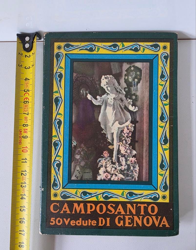 Oude Catalogus Camposanto Genova - 50 Vedute, Boeken, Catalogussen en Folders, Ophalen of Verzenden, Gelezen