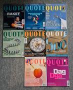 8x Quote Magazine

Een set van 8 edities van het Quote, Ophalen of Verzenden, Nieuw, Overige typen