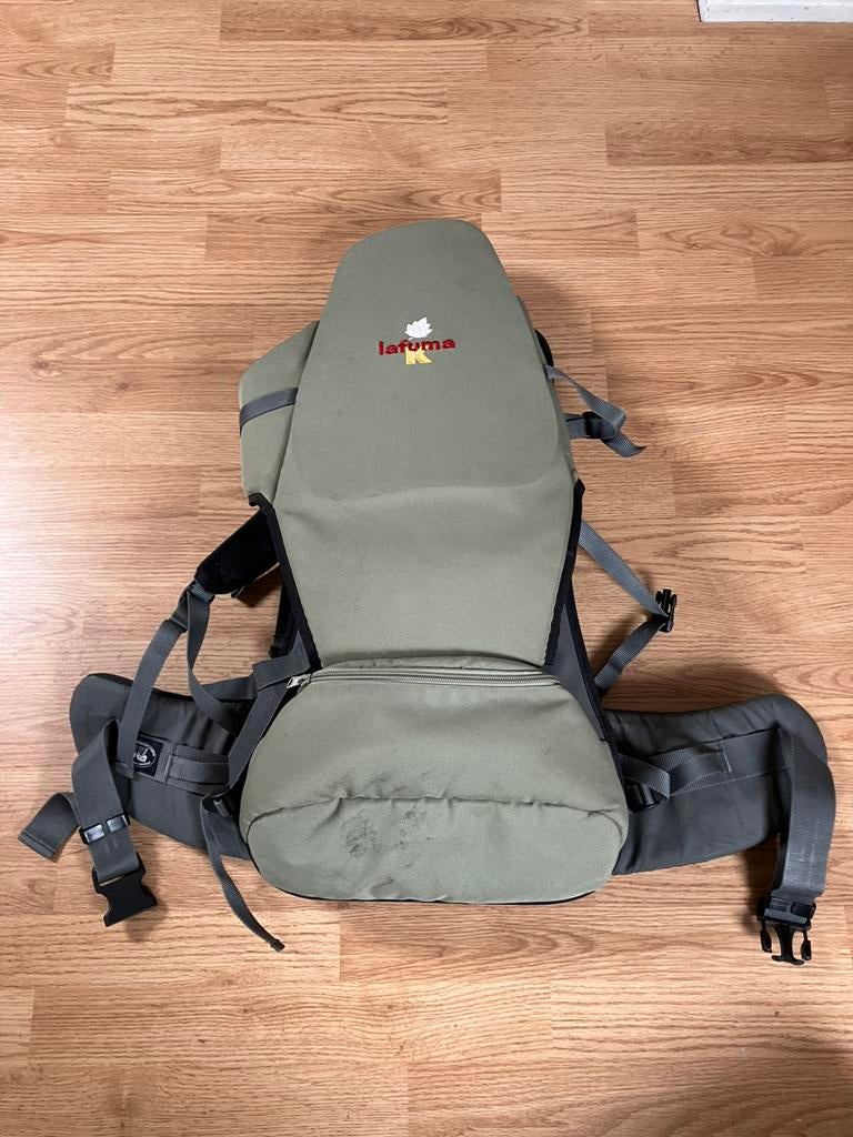 Draagzak rugdrager baby peuter lafuma, Kinderen en Baby's, Babydragers en Draagdoeken, Overige merken, Gebruikt, Ophalen of Verzenden
