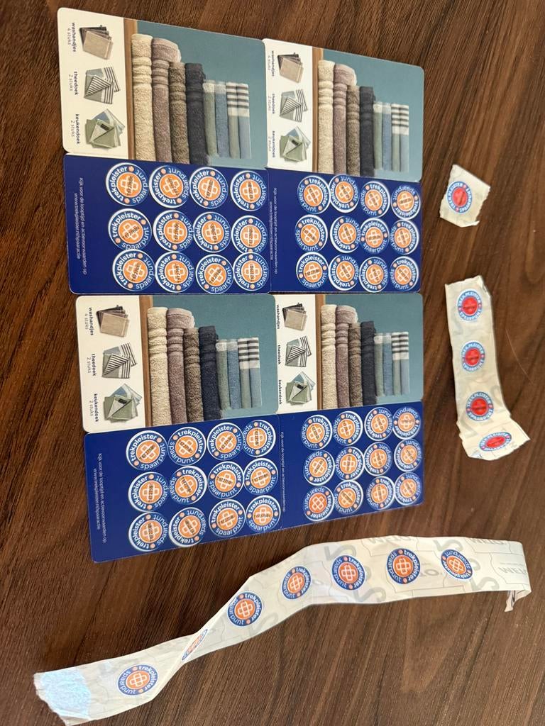 Spaarzegels trekpleister, Ophalen, Zo goed als nieuw, Knoop of Knopen