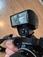 Nikon SB 23 flitser TTL met hoes, Audio, Tv en Foto, Fotografie | Flitsers, Ophalen of Verzenden, Gebruikt, Nikon
