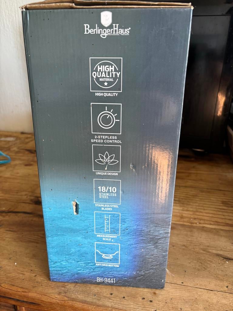 Berlinger Haus Blender - Krachtige Keukenmachine, Witgoed en Apparatuur, Blenders, Ophalen, Nieuw, Blender