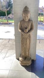 Oude Indonesische priesteres/tempel figuur, Ophalen, Gebruikt, Religie