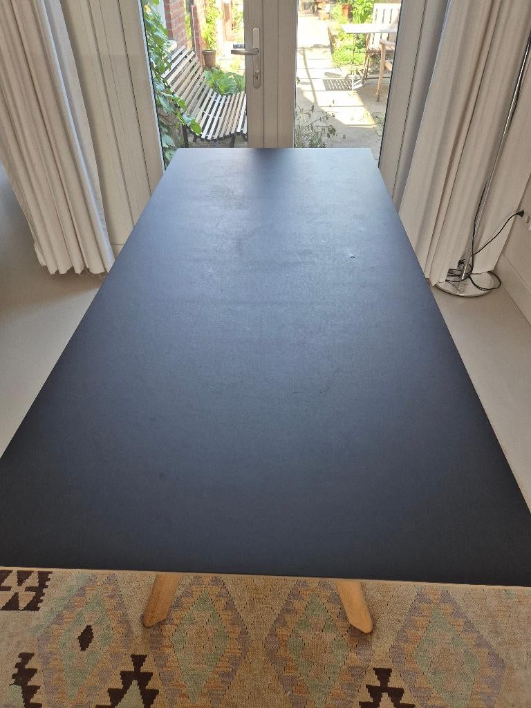 Hay tafel Copenhague 200x90, Ophalen, Eikenhout, 200 cm of meer, 50 tot 100 cm