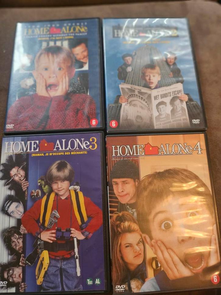 Home Alone DVD Boxset - De complete collectie 1-4, Cd's en Dvd's, Dvd's | Overige Dvd's, Gebruikt, Boxset, Vanaf 6 jaar, Ophalen of Verzenden