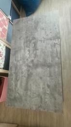 Grijze salontafel betonlook - gratis af te halen, Ophalen, Overige materialen, Gebruikt, 100 tot 150 cm