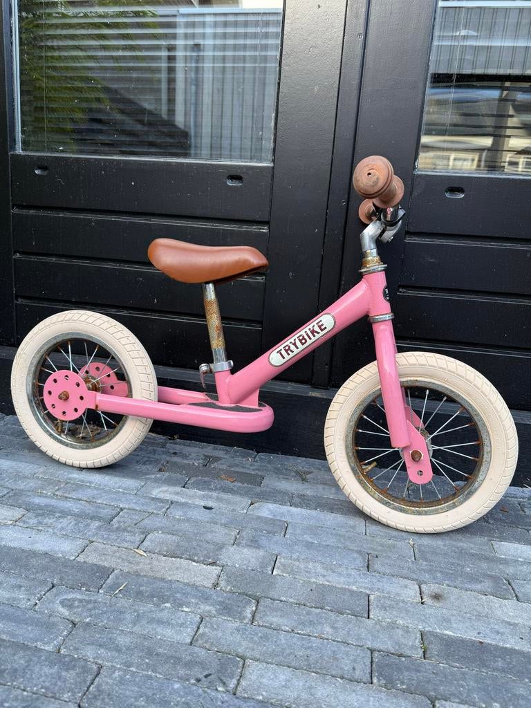 Trybike Vintage Roze Loopfiets - Gebruikt, Ophalen, Gebruikt, Loopfiets