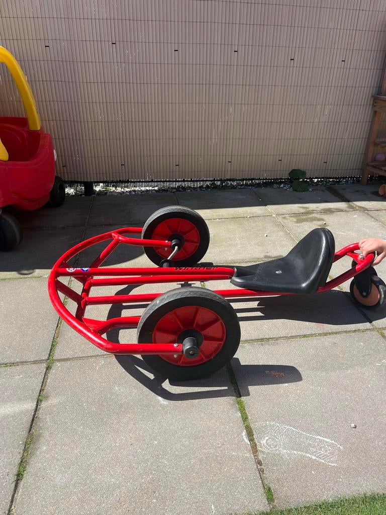 Winther school fiets - Stevige driewieler voor kinderen, Ophalen, Gebruikt, Terugtraprem, 16 tot 20 inch