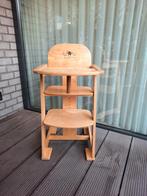 Houten kinderstoel - Bambino meegroeistoel, Kinderen en Baby's, Ophalen of Verzenden, Gebruikt, Meegroeistoel, Aanschuifbaar