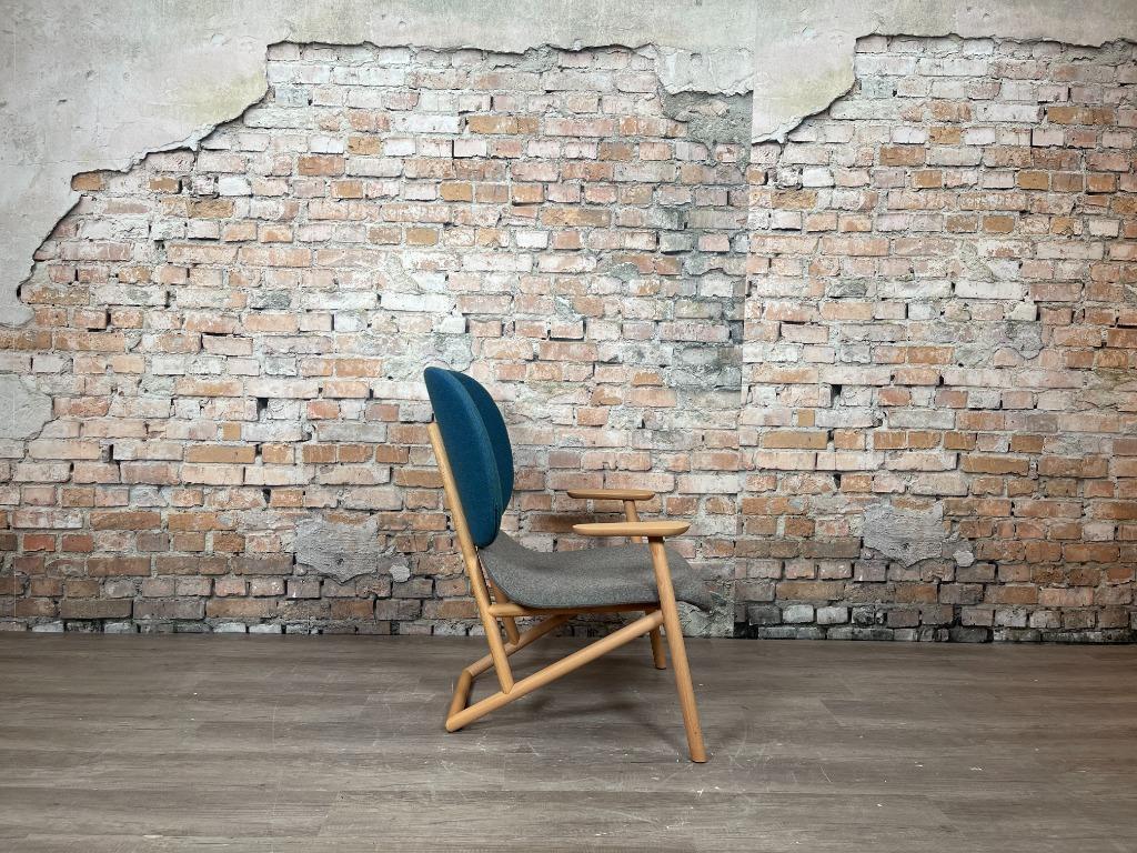 Moroso Klara blauw bij TheReSales, Huis en Inrichting, Minder dan 75 cm, Ophalen of Verzenden, Zo goed als nieuw, Stof