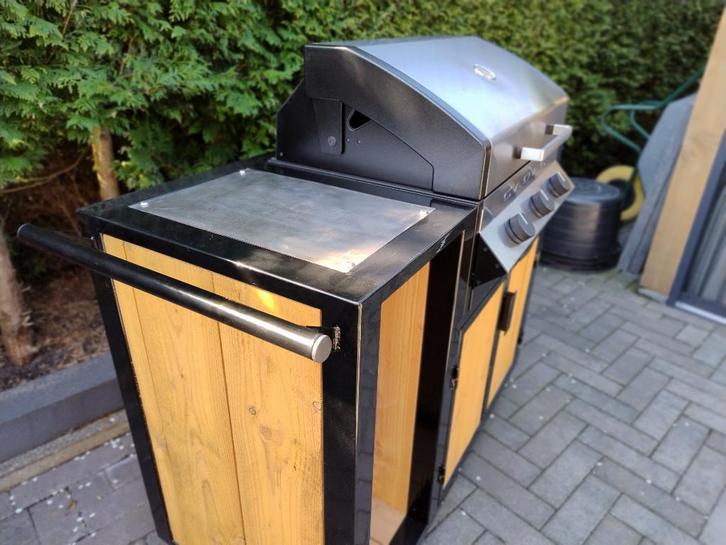 Cadac Meridian 3 built in buitenkeuken/BBQ, Tuin en Terras, Buitenkeukens, Zo goed als nieuw, Gas, Ophalen