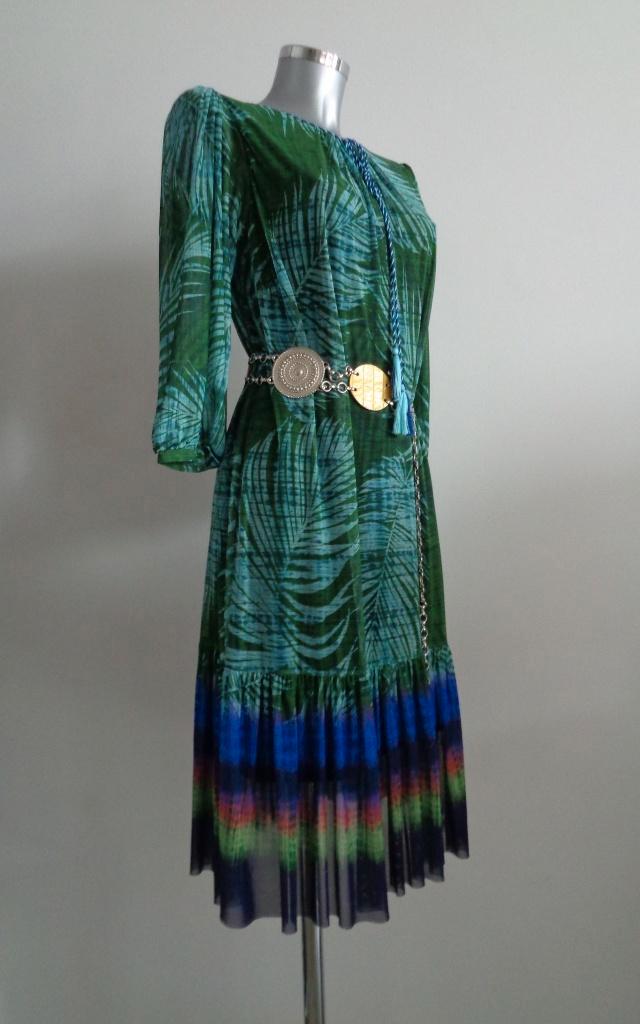 Ana Alcazar groene jurk, maat 38, NIEUW met kaartje, Kleding | Dames, Jurken, Nieuw, Maat 38/40 (M), Groen, Knielengte, Ophalen of Verzenden