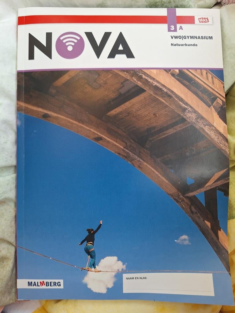 Nova Natuurkunde VWO/GYM 3 deel A, Boeken, VWO, Natuurkunde, Malmberg, Nieuw