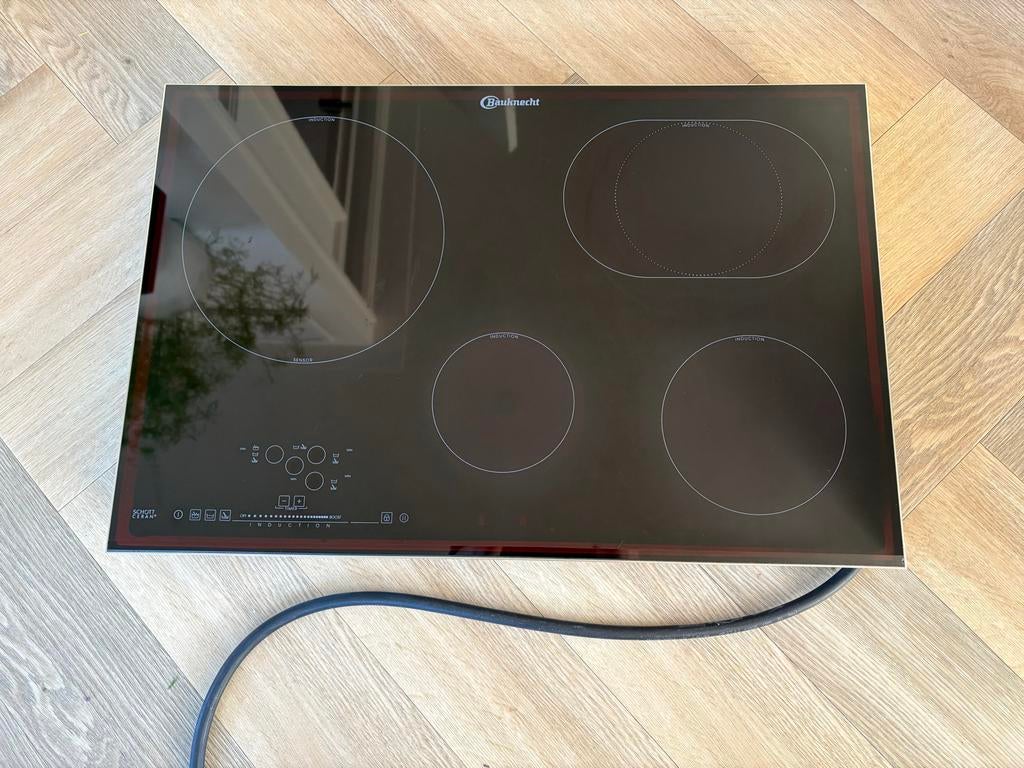 Inductiekookplaat, Witgoed en Apparatuur, Kookplaten, Ophalen, Gebruikt, 4 kookzones, Inbouw