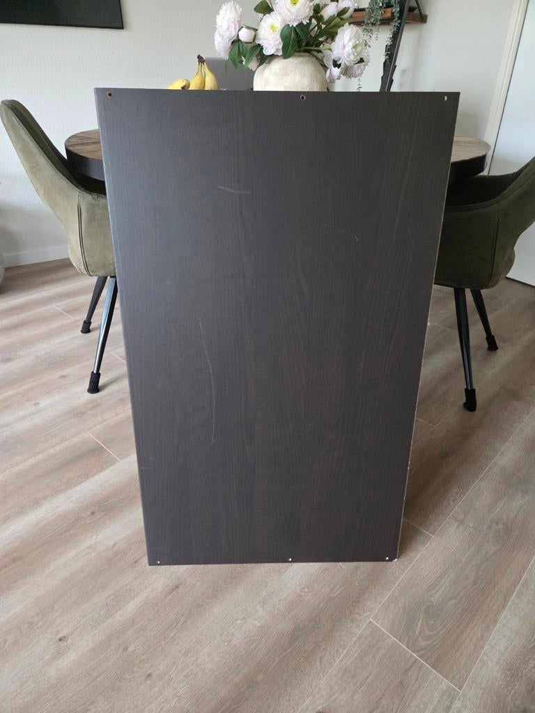 7 Leg planken pax kast kleur bruin, Ophalen, Gebruikt