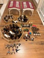 Grote set Schleich paarden + heel verl accessoires., Ophalen of Verzenden, Zo goed als nieuw, Paard, Beeldje of Figuurtje