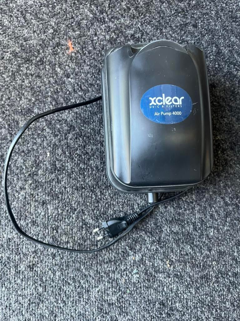 Xclear airpomp 4000, Dieren en Toebehoren, Vissen | Aquaria en Toebehoren, Ophalen of Verzenden, Zo goed als nieuw