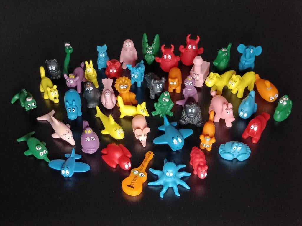 Collectie Barbapapa figuren., Ophalen of Verzenden, Zo goed als nieuw, Actiefiguur of Pop