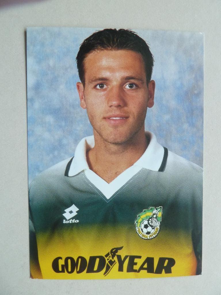 Spelerskaart. Patrick.Paauwe. Fortuna Sittard. 1996/1997, Ophalen of Verzenden, Zo goed als nieuw, Overige binnenlandse clubs