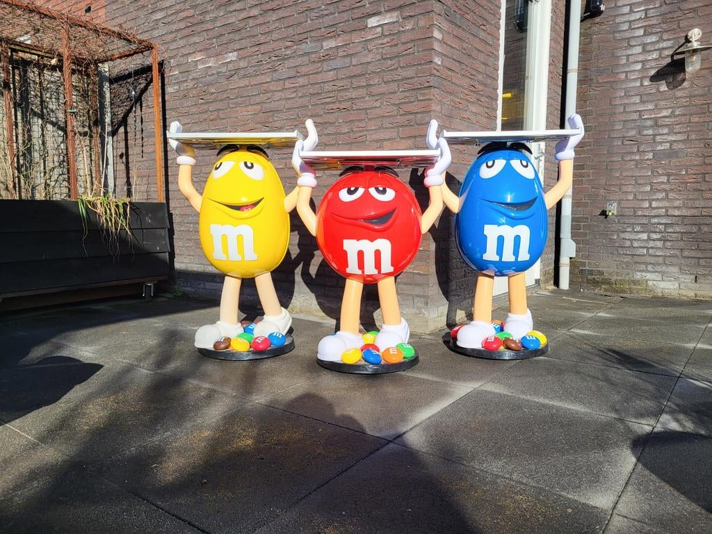 Mooie M&M's te koop., Reclamebord, Onbekend, Ophalen of Verzenden, Zo goed als nieuw