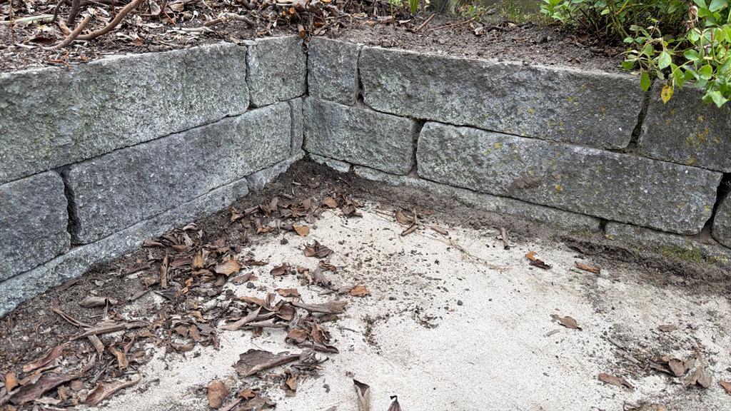 Stenen stapelblokken voor tuin 50x50x12cm (donker)grijs, Tuin en Terras, Ophalen, Gebruikt, Overige typen, 10 m² of meer