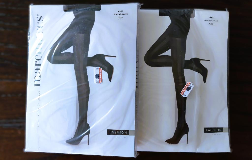 Heerlijke MarcMarcs panty, Antraciet, XXL, 60 Denier, Opaque, Kleding | Dames, Leggings, Maillots en Panty's, Nieuw, Overige maten