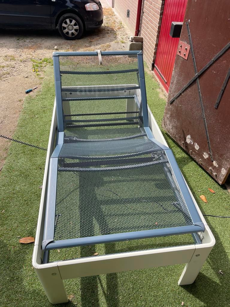 Auping elektrische verstelbare bedbodem met ombouw, Ophalen, 90 cm, Eenpersoons, 200 cm