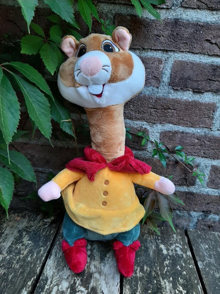 Efteling langnek hamster AH knuffel, Verzamelen, Ophalen of Verzenden, Zo goed als nieuw, Overige typen