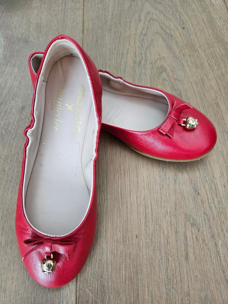 Nieuwe ballerina's maat 30, leer, made in Italy, Kinderen en Baby's, Kinderkleding | Schoenen en Sokken, Ophalen of Verzenden