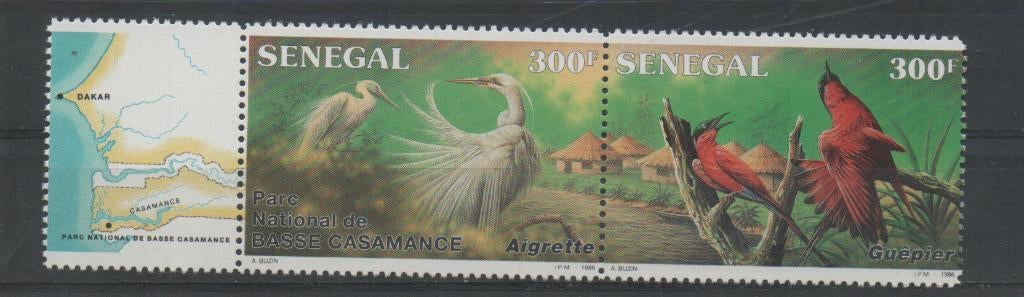 D520 Senegal 942/44 postfris Vogels, Verzenden, Postfris, Dier of Natuur
