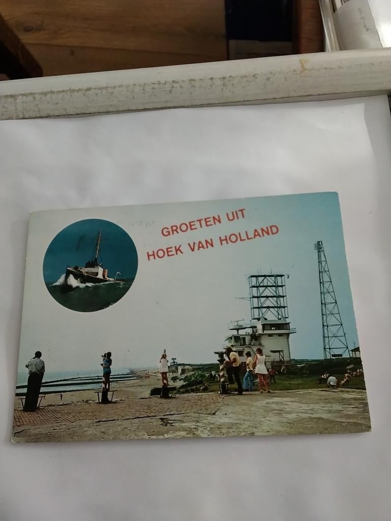 GROETEN UIT HOEK VAN HOLLAND 1972, Ophalen of Verzenden, 1960 tot 1980, Zuid-Holland
