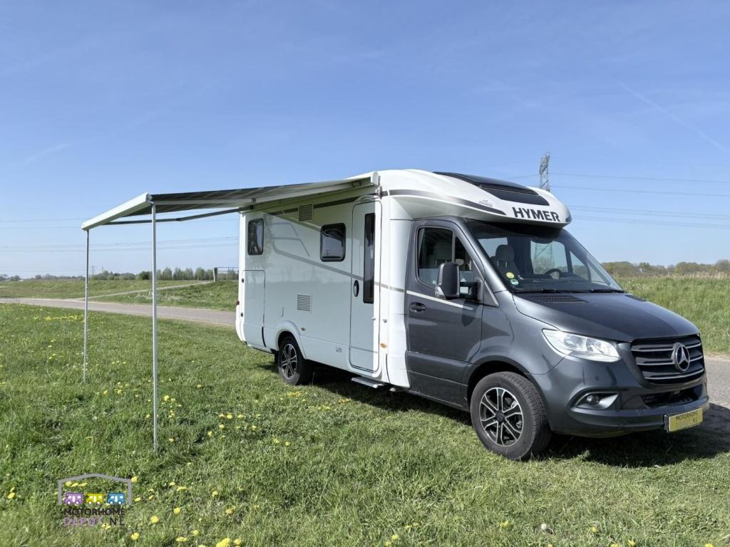 Hymer B580 MC | 2021 | 27000 KM | 1e eigenaar | Org.NL, Luifel, Ringverwarming, Tot en met 2, Bedrijf