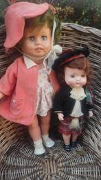Twee oude/ vintage poppen ca 1960, Verzamelen, Poppen, Ophalen of Verzenden, Gebruikt, Pop