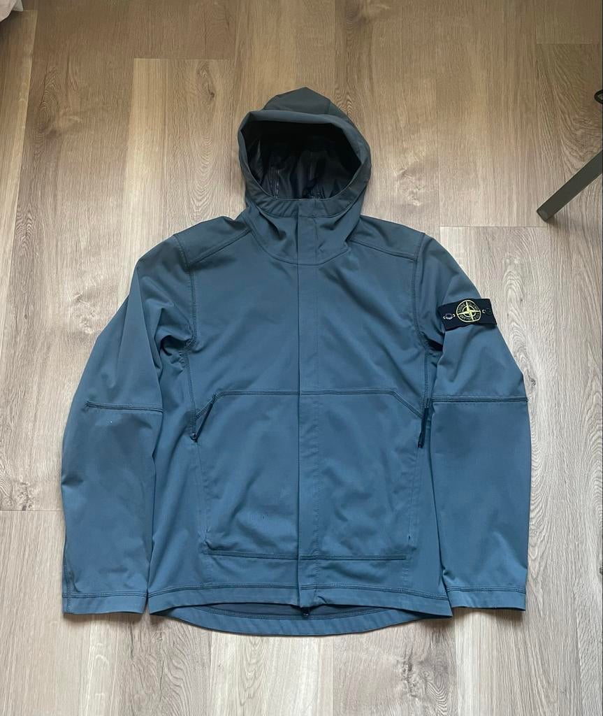 Stone Island zomerjas Maat S, Ophalen of Verzenden, Gedragen, Maat 46 (S) of kleiner, Blauw