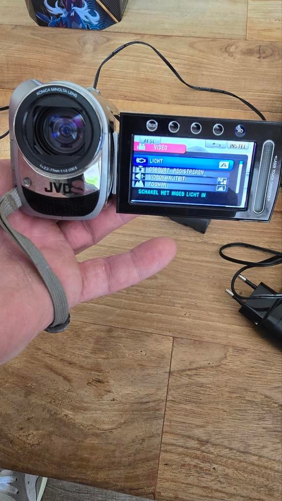 JVC Everio GZ-MG630 Camcorder - 60GB HDD, 2 accu's, lader, Audio, Tv en Foto, Videocamera's Digitaal, JVC, Ophalen of Verzenden