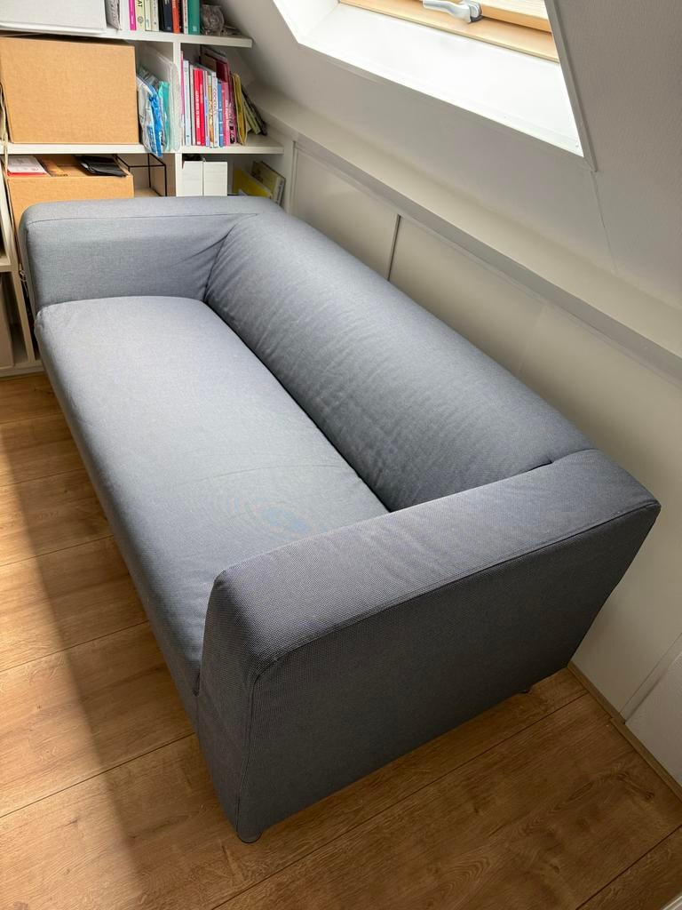 IKEA Klippan tweezitsbank grijs - wasbare grijze hoes, Ophalen, Gebruikt, 150 tot 200 cm, Tweepersoons