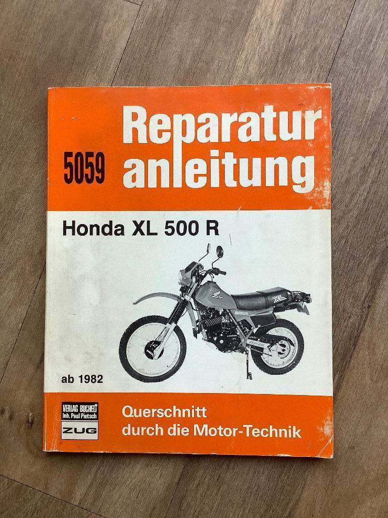 Honda XL 500 R werkplaats handboek Duits, Ophalen of Verzenden, Honda