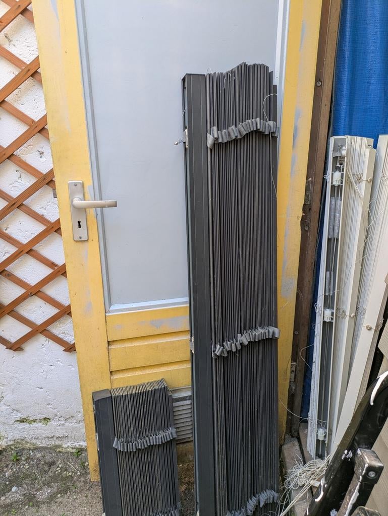 Jaloezieën / lamellen antraciet, Ophalen, 150 tot 200 cm