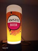 Amstel bier lamp, Verzamelen, Biermerken, Ophalen of Verzenden, Gebruikt, Glas of Glazen, Amstel