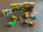 Lego Duplo Sets: Mini Zoo, Dierenarts, Park & Quad, Ophalen of Verzenden, Gebruikt, Complete set, Duplo