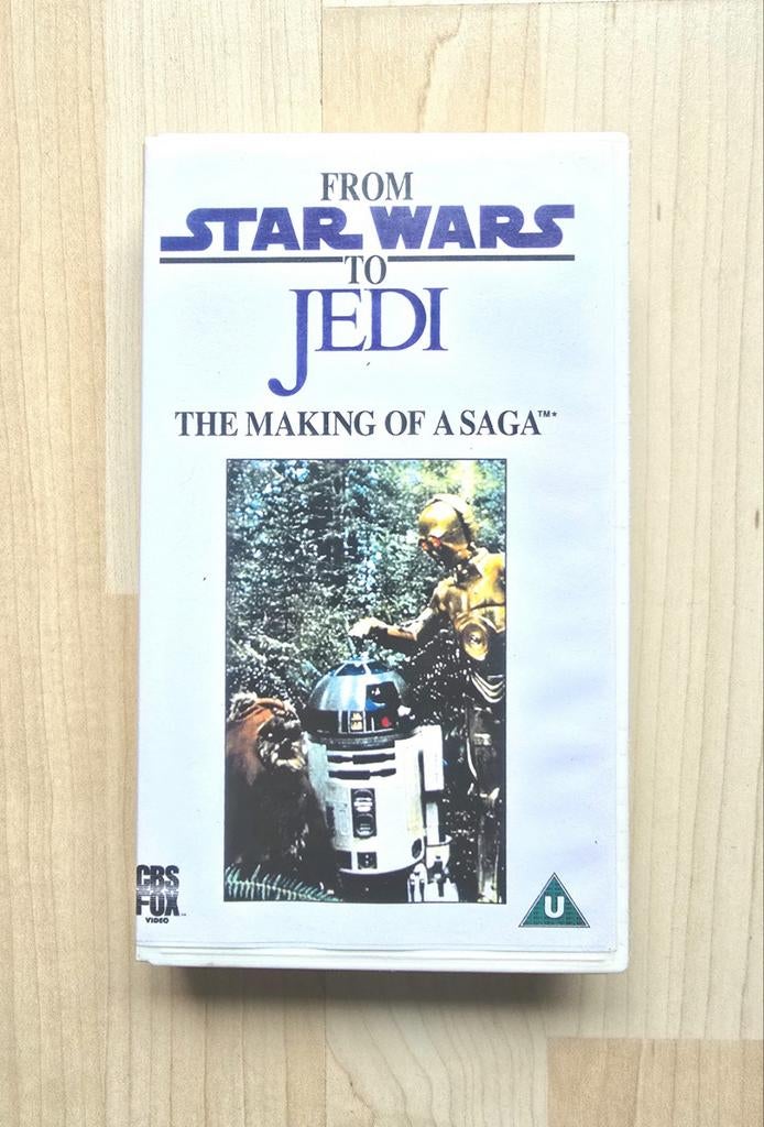 MAKING OF STAR WARS VHS (1983) LET OP!! KOPIE!!, Cd's en Dvd's, VHS | Documentaire, Tv en Muziek, Alle leeftijden, Ophalen of Verzenden