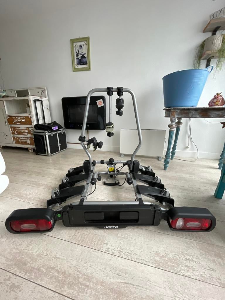 Hapro Atlas 3, Ophalen, 3 fietsen of meer, Gebruikt, Trekhaakdrager