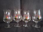 5 La Chouffe glazen, Ophalen of Verzenden, Zo goed als nieuw, Bierglas