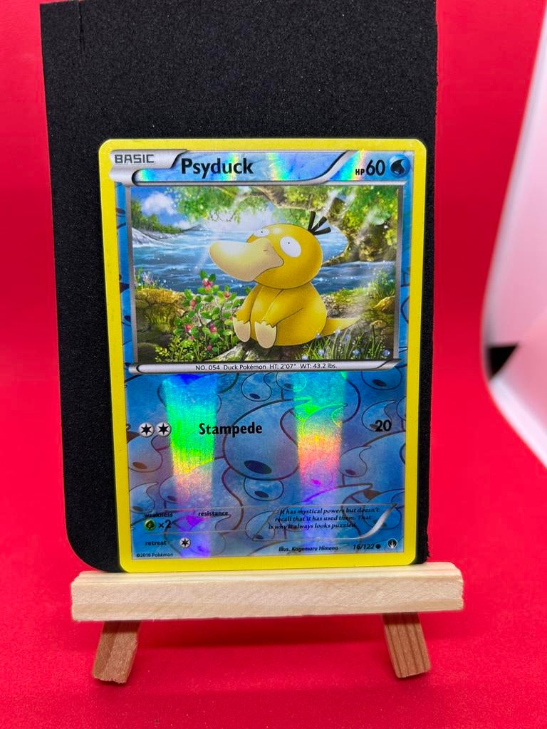 Psyduck Lot Reverse Holo Topps Misty Vintage Modern(4 Cards), Ophalen of Verzenden, Zo goed als nieuw