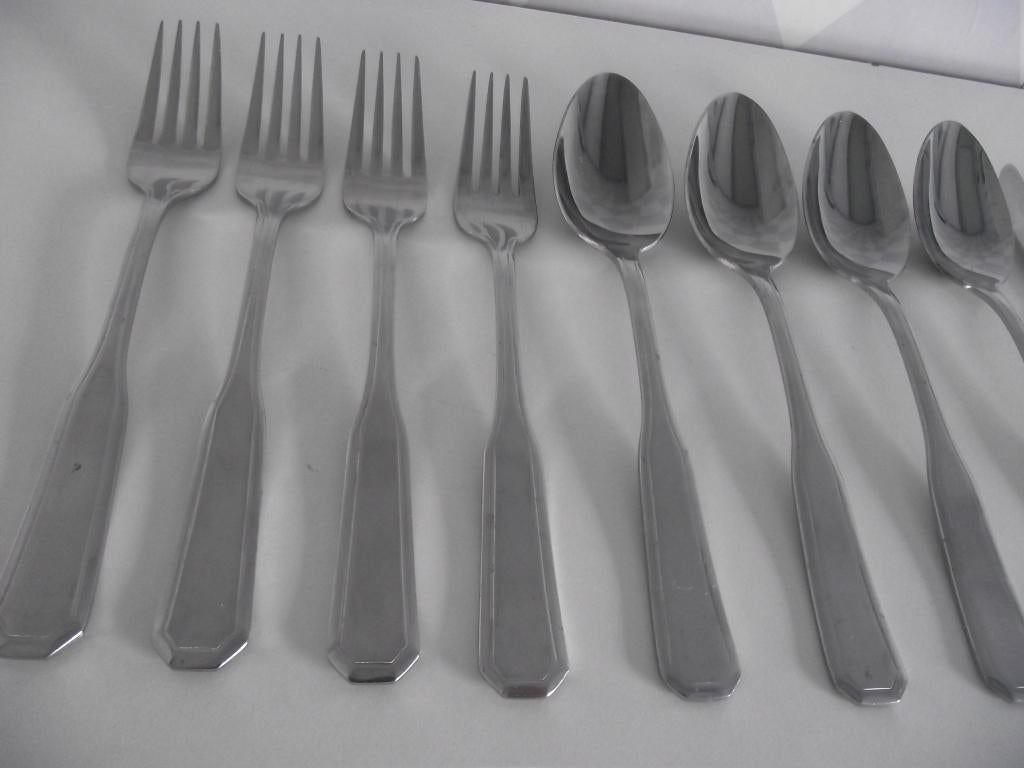 10 stuks RVS Octo bestek Amefa stainless als nieuw 1960 p st, Antiek en Kunst, Ophalen of Verzenden