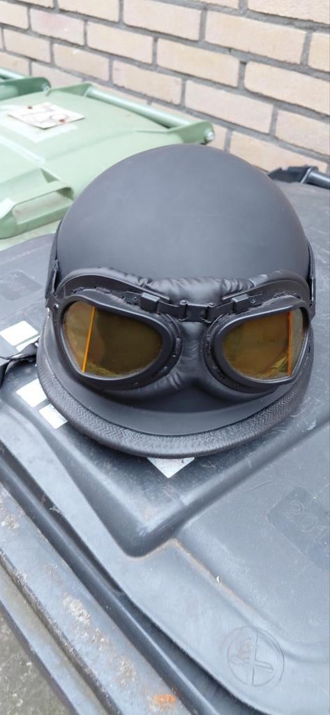 Nieuwe, nooit gebruikte Duitse pothelm., Motoren, Kleding | Motorhelmen, Overige merken, M, Dames, Jethelm