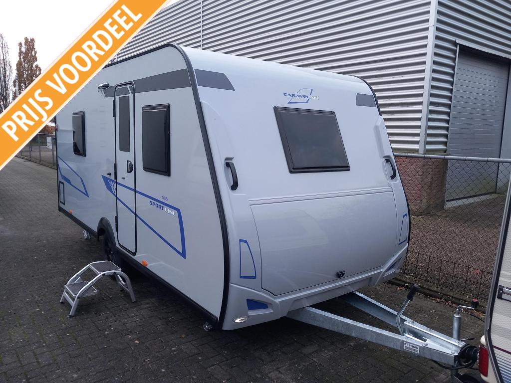 Caravelair Sport Line 455, Caravans en Kamperen, Caravans, Overige typen, Rondzit, Bedrijf, Schokbreker
